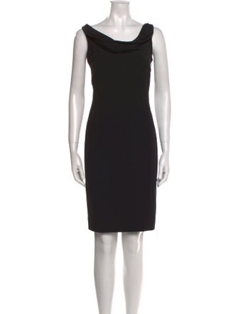 Moschino Cheap and Chic Cowl Neck Mini Dress