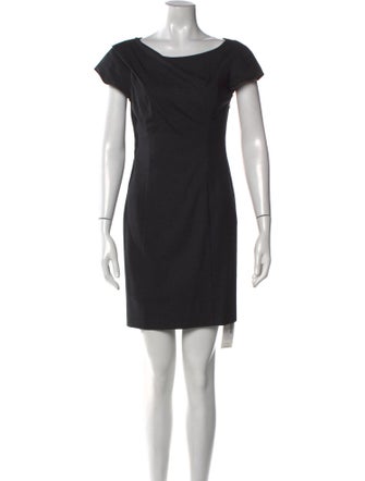 Moschino Cheap and Chic Virgin Wool Mini Dress