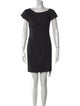 Moschino Cheap and Chic Virgin Wool Mini Dress