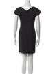 Moschino Cheap and Chic Virgin Wool Mini Dress