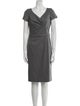 Moschino Cheap and Chic Virgin Wool Knee-Length Dress