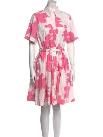 Moschino Cheap and Chic Printed Long Dress