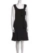 Moschino Cheap and Chic Virgin Wool Knee-Length Dress