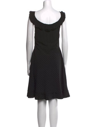 Moschino Cheap and Chic Virgin Wool Knee-Length Dress