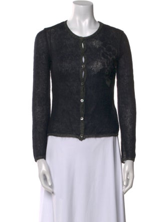 Moschino Cheap and Chic Mohair Crew Neck Sweater