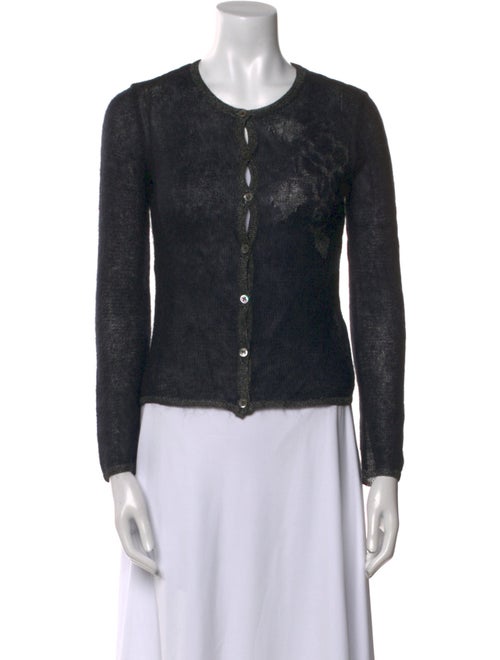 Moschino Cheap and Chic Mohair Crew Neck Sweater