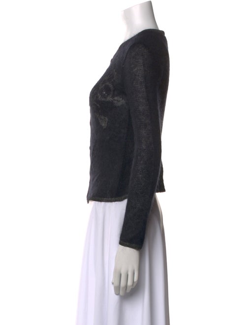 Moschino Cheap and Chic Mohair Crew Neck Sweater