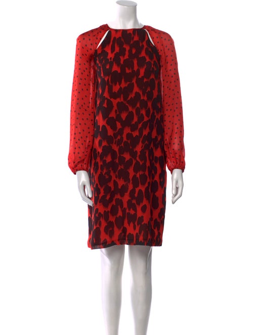 Moschino Cheap and Chic Silk Knee-Length Dress