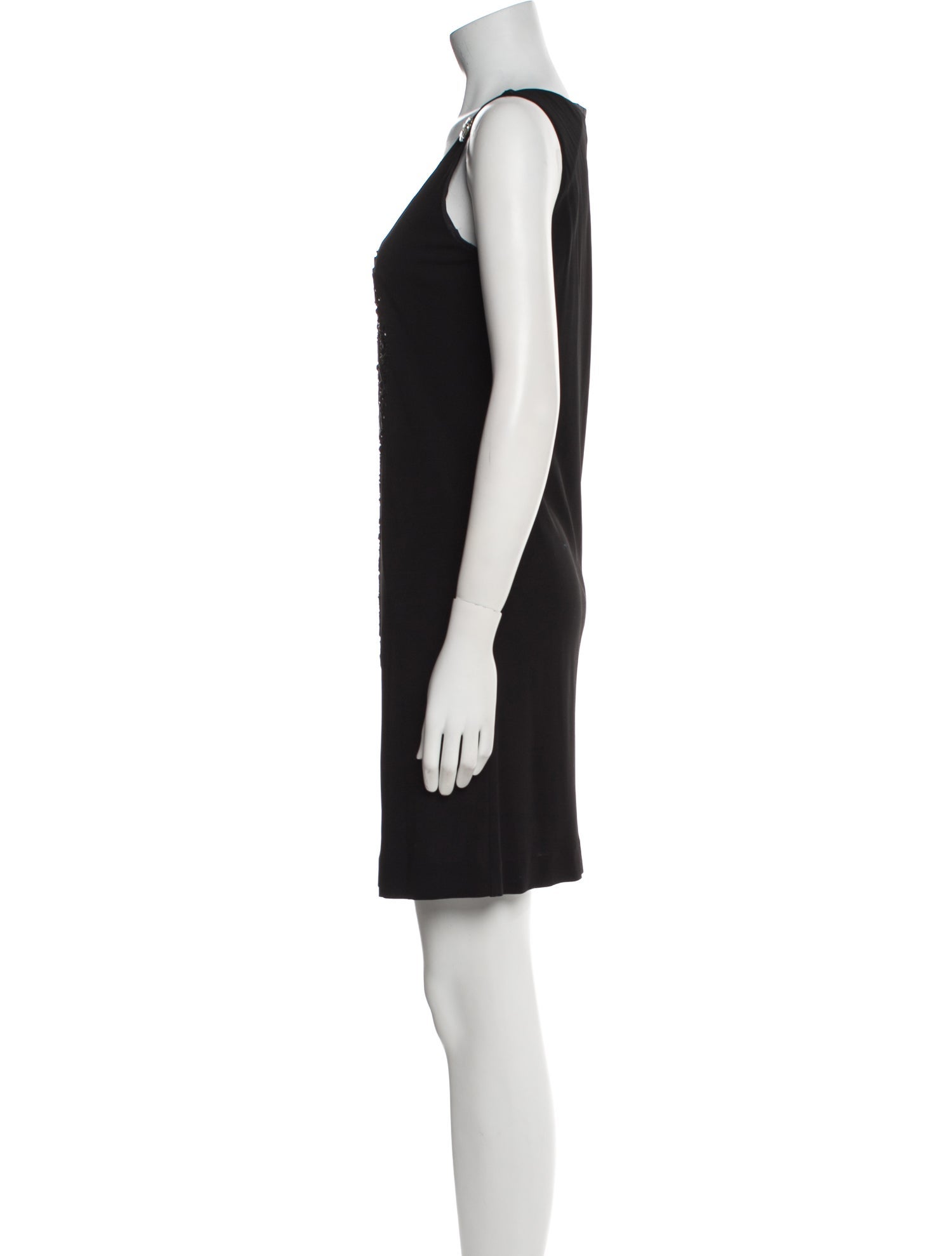 Moschino Cheap and Chic Scoop Neck Mini Dress