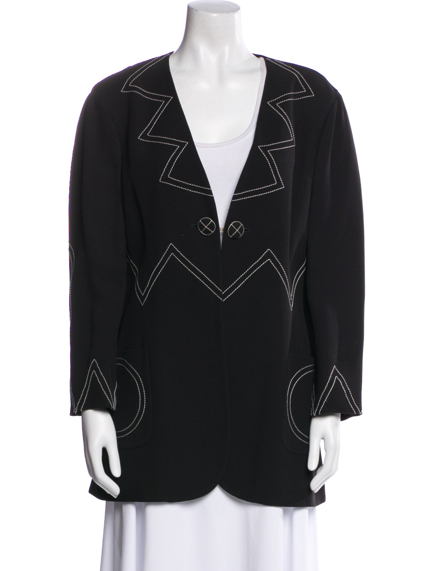 Moschino Cheap and Chic Vintage Late 1990's - Early 2000's Evening Jacket