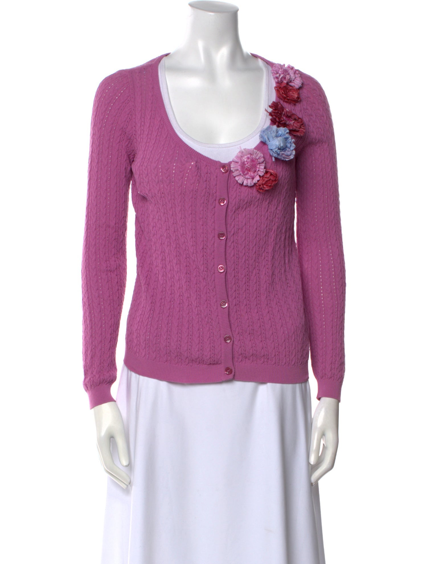 Moschino Cheap and Chic Scoop Neck Sweater