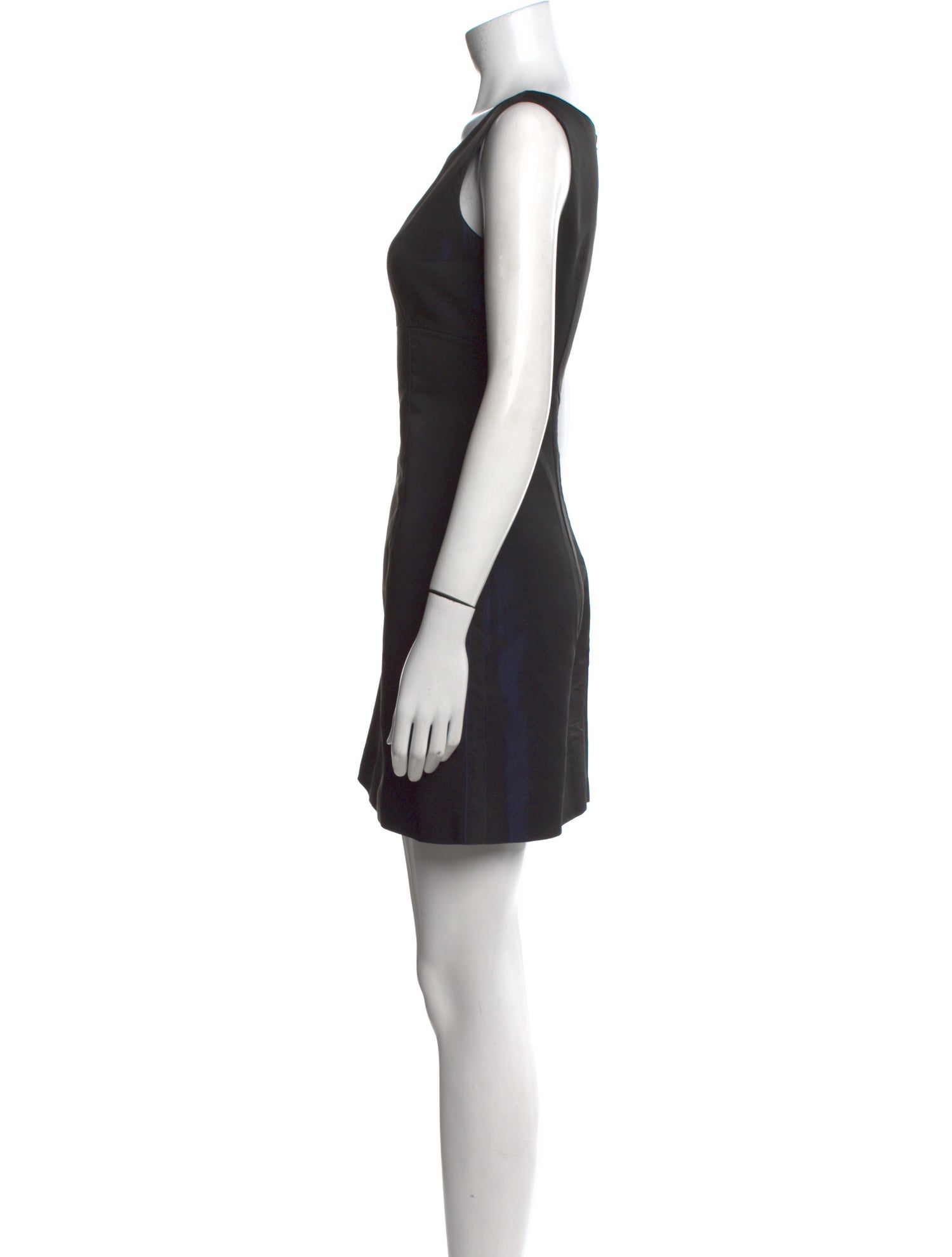 Moschino Cheap and Chic Scoop Neck Mini Dress