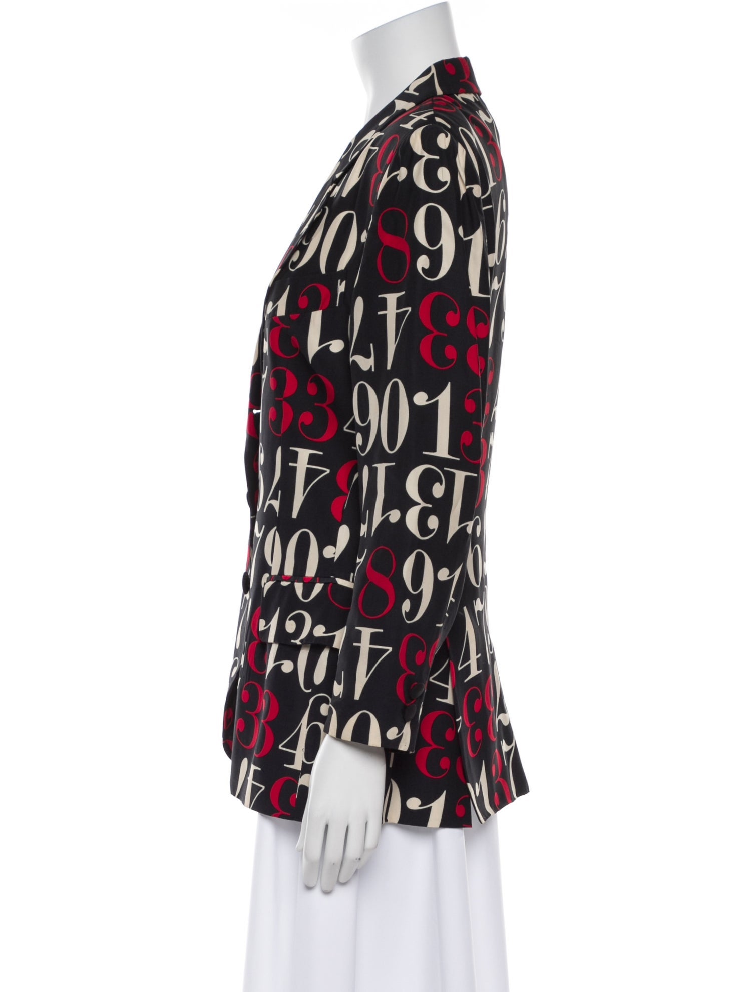 Moschino Cheap and Chic Printed Blazer