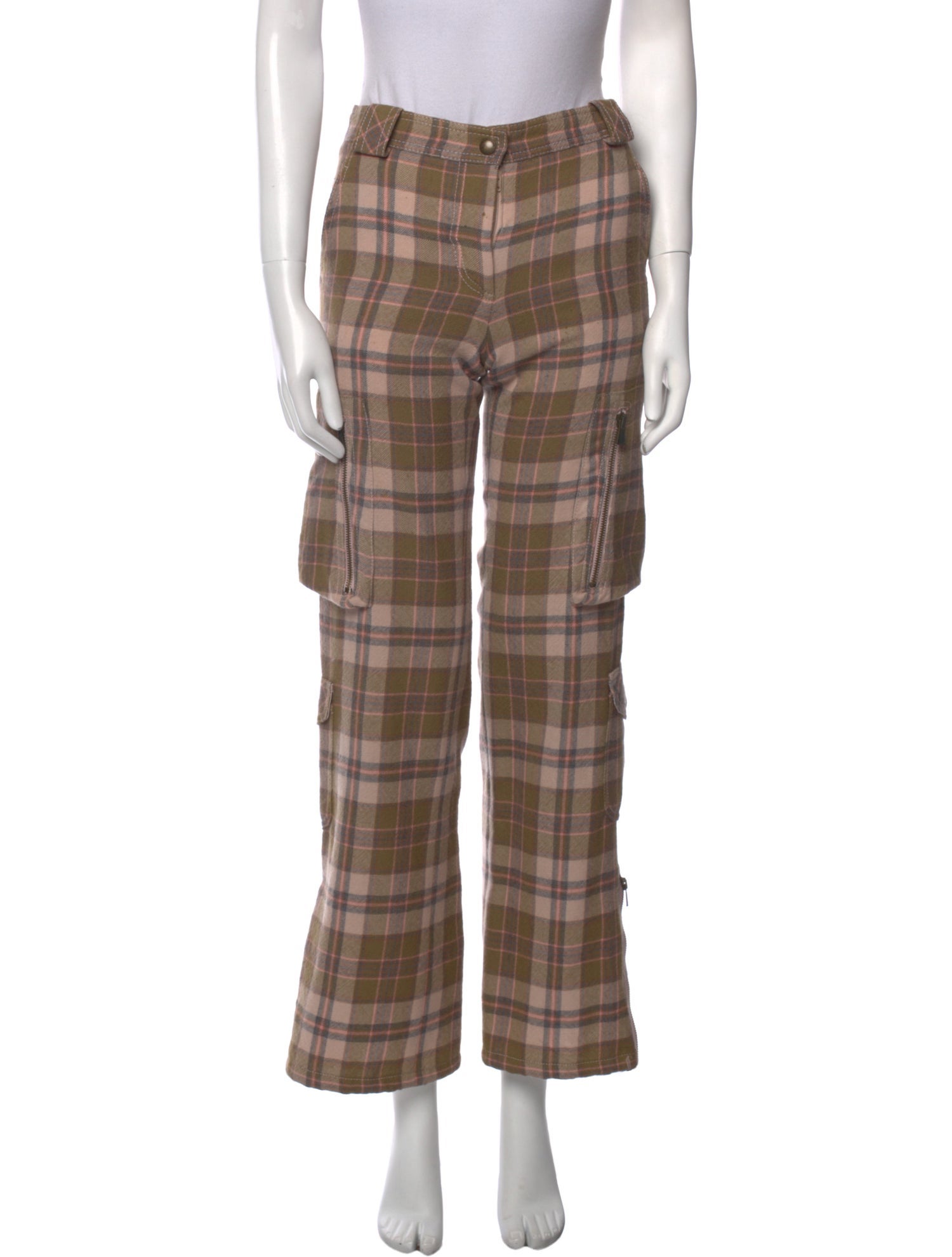 Moschino Cheap and Chic Wool Straight Leg Pants