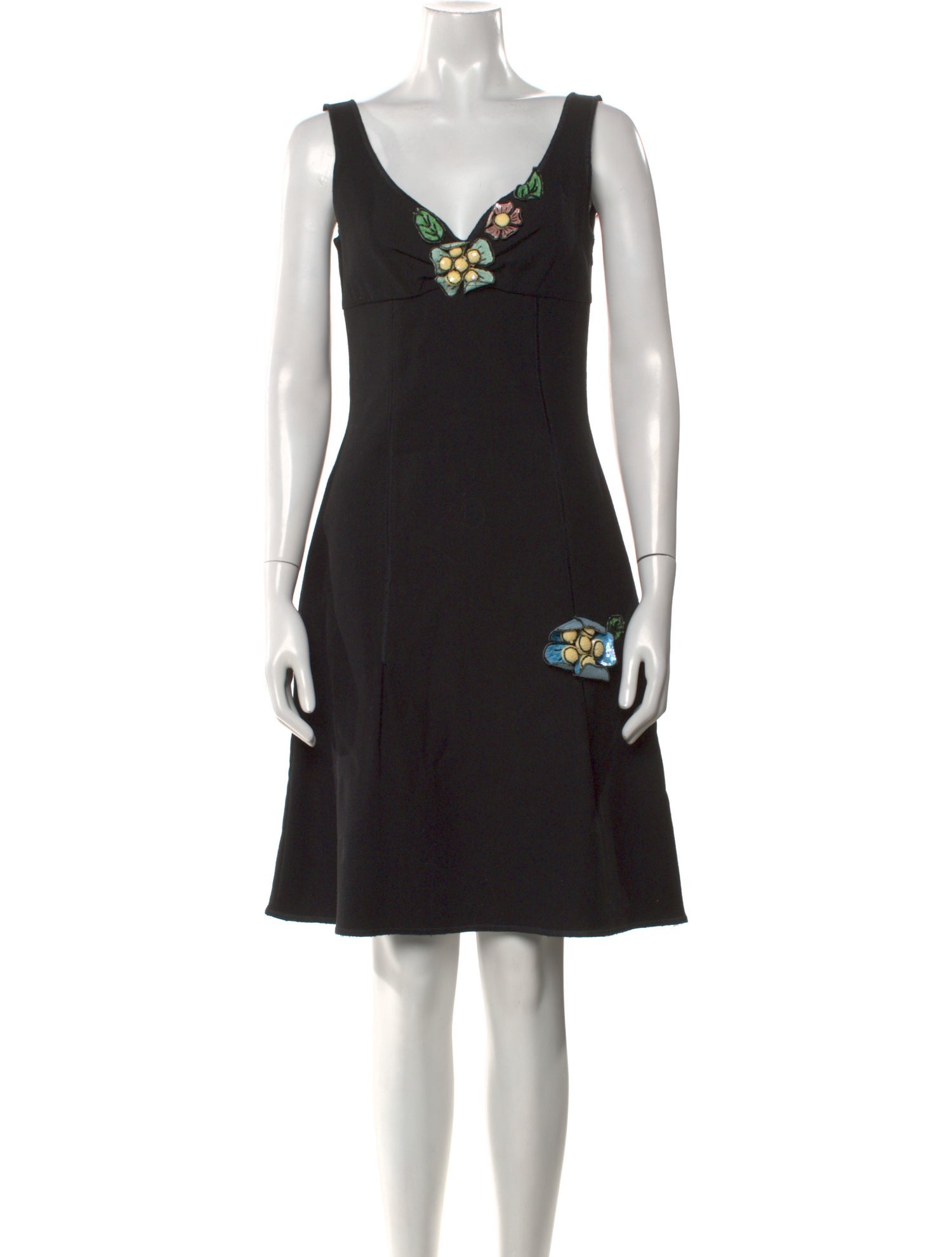 Moschino Cheap and Chic Vintage Knee-Length Dress