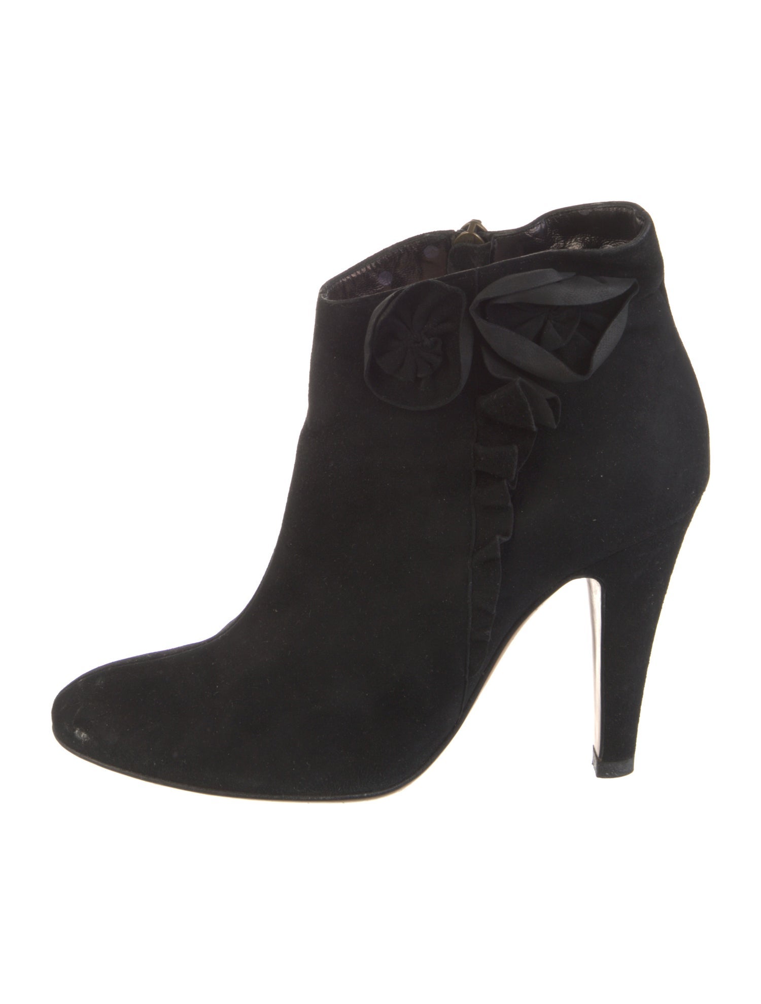 Moschino Cheap and Chic Suede Boots