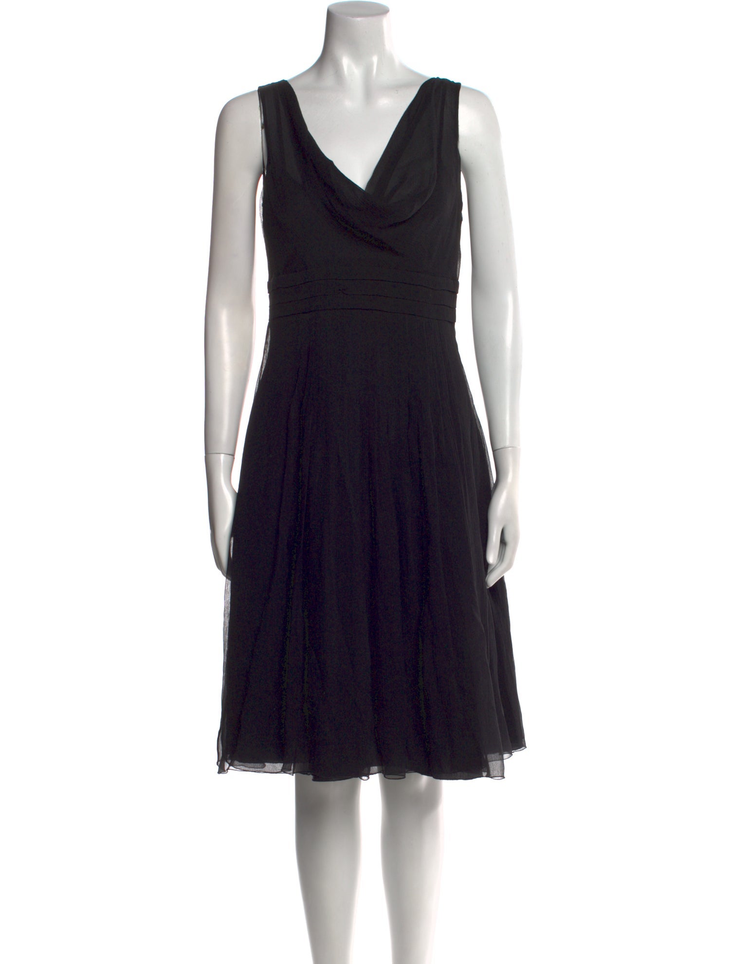 Moschino Cheap and Chic Silk Knee-Length Dress