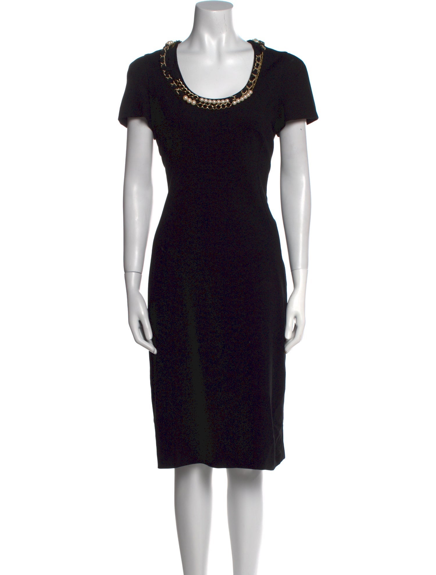 Moschino Cheap and Chic Printed Knee-Length Dress