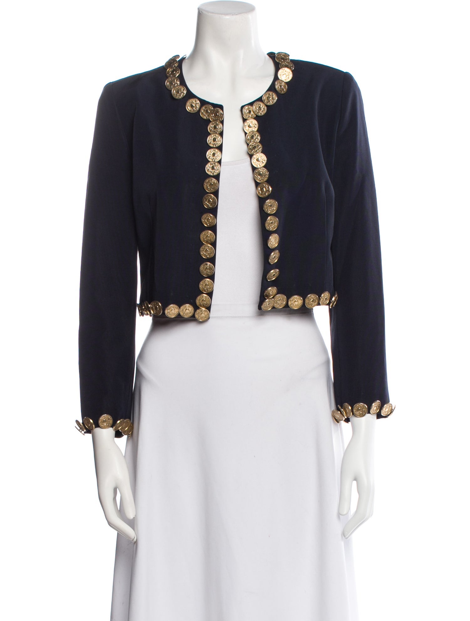 Moschino Cheap and Chic Vintage 1990's Evening Jacket