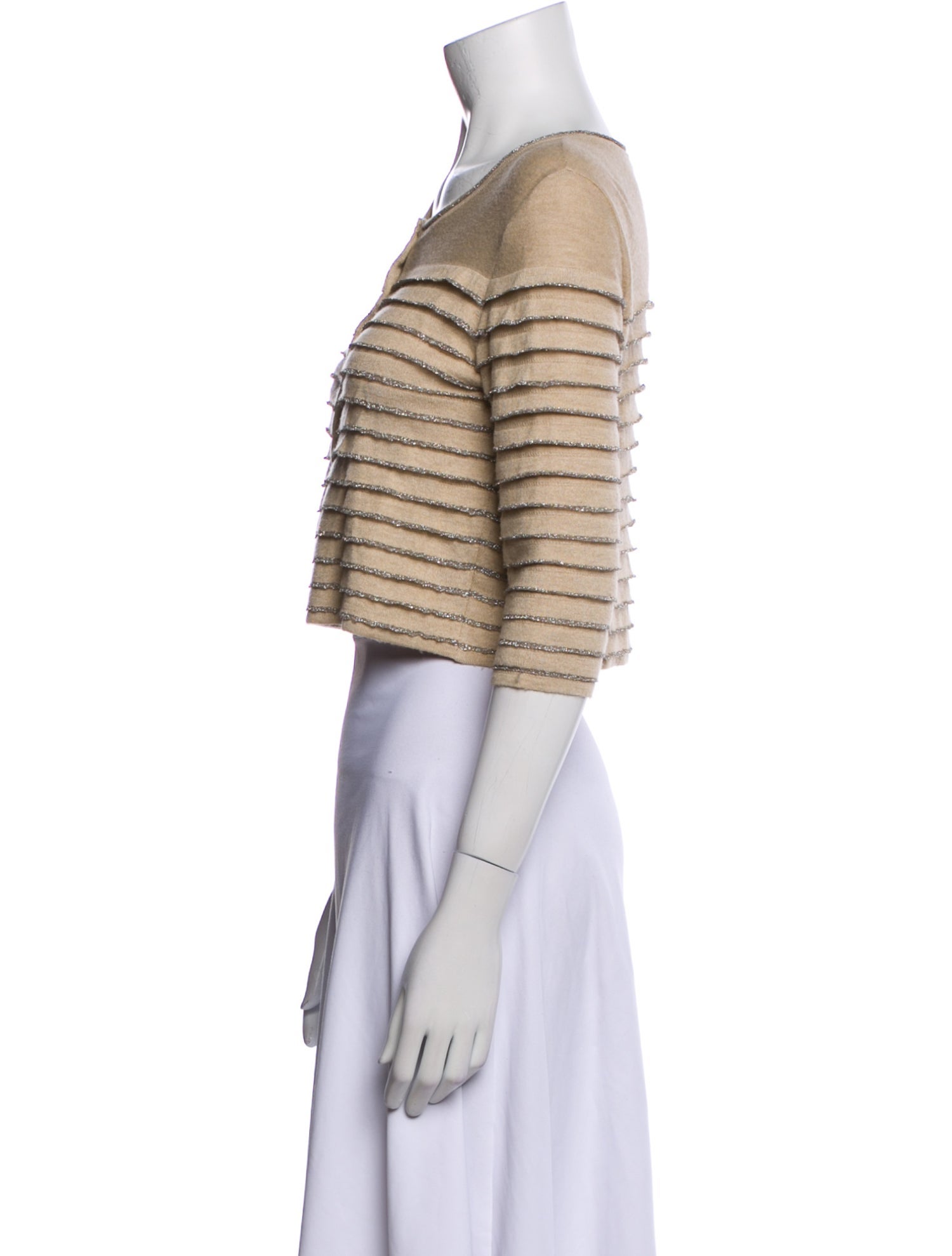 Moschino Cheap and Chic Striped Evening Jacket