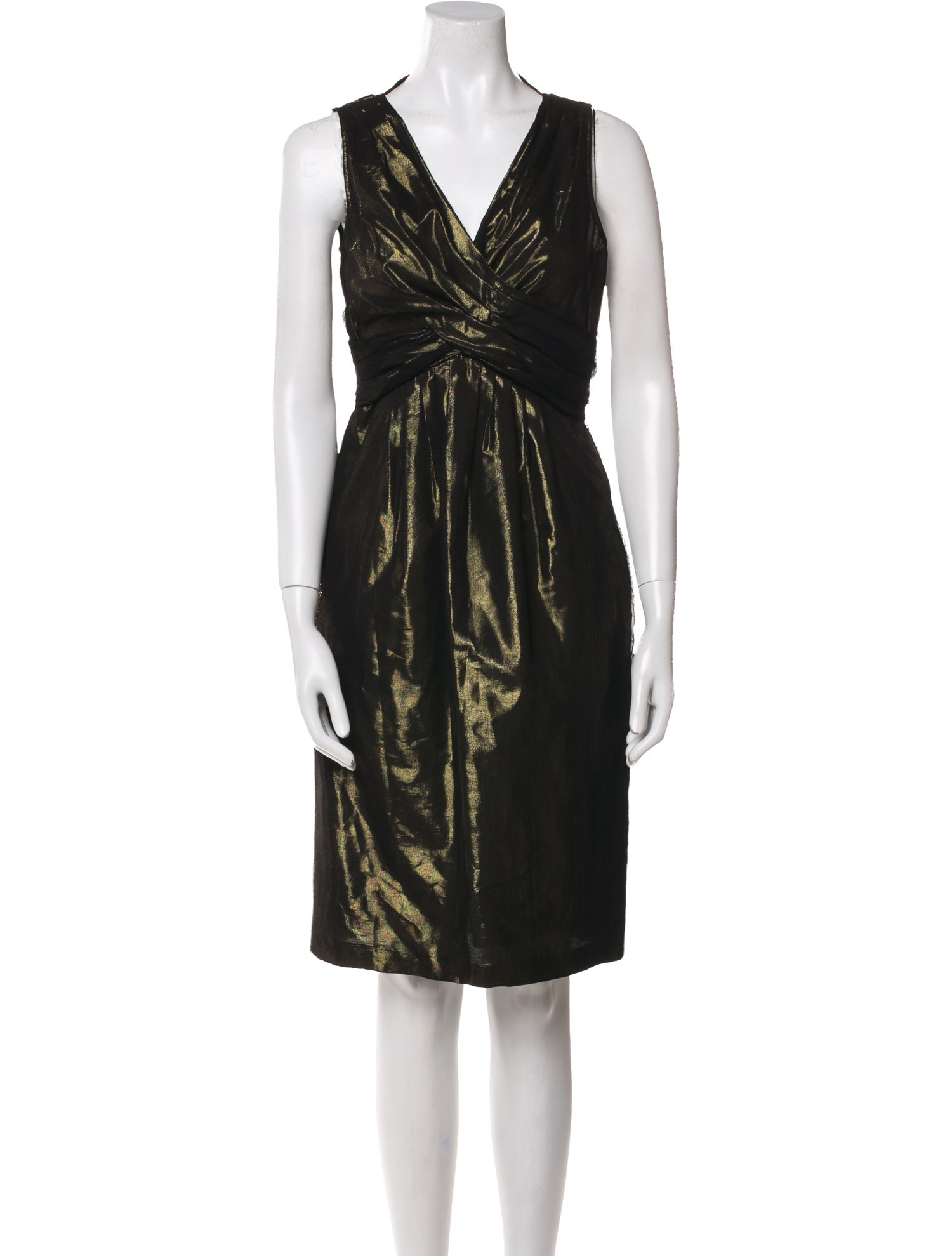 Moschino Cheap and Chic Silk Knee-Length Dress