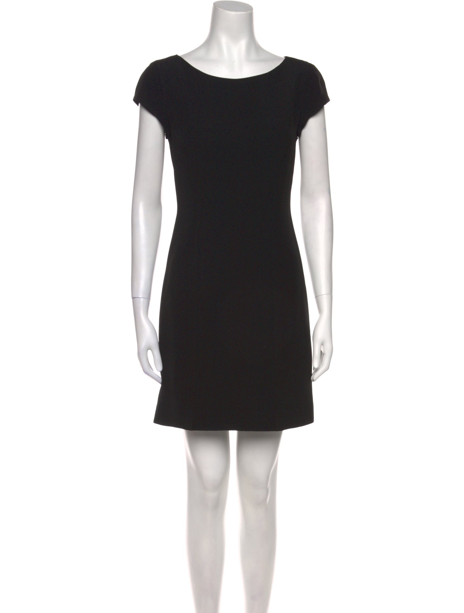 Moschino Cheap and Chic Bateau Neckline Mini Dress