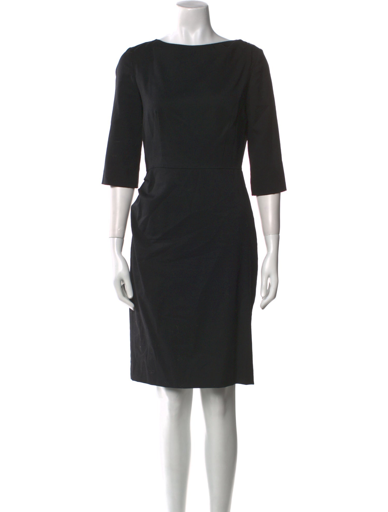 Moschino Cheap and Chic Wool Knee-Length Dress