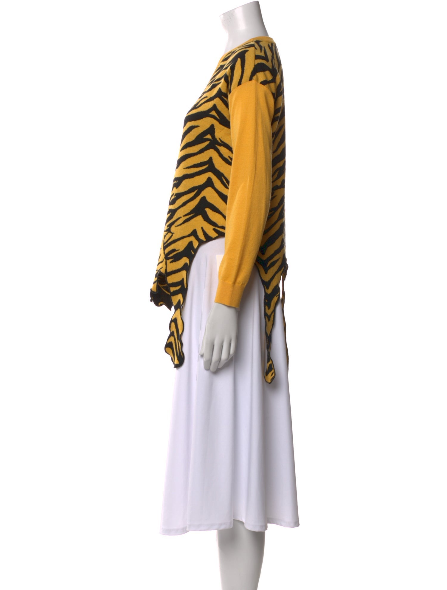 Moschino Cheap and Chic Virgin Wool Striped Sweater