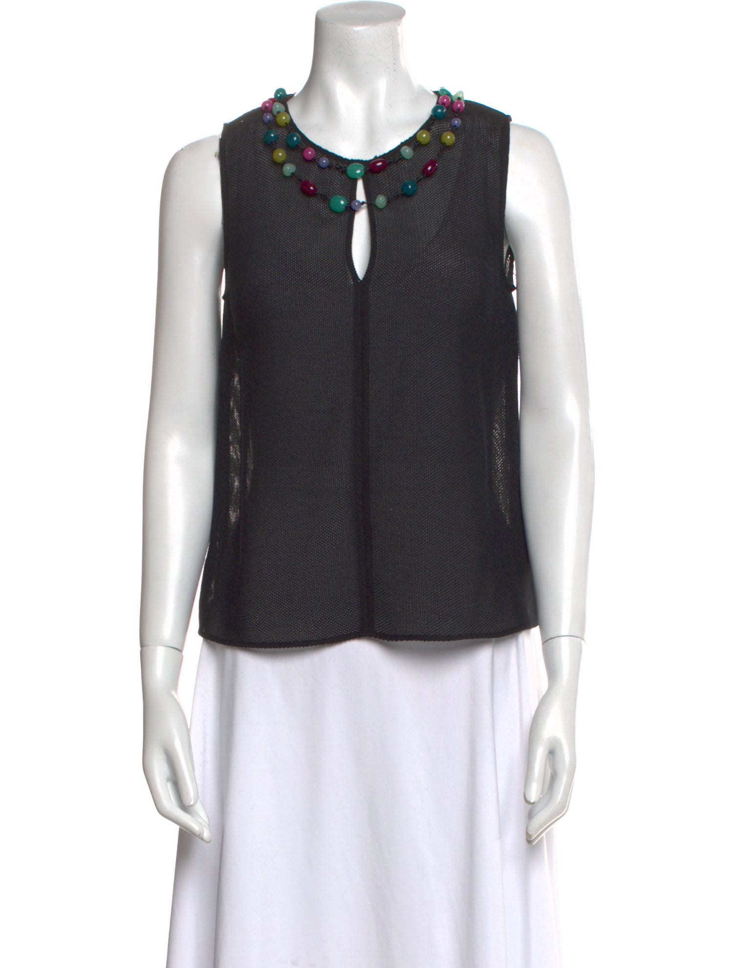 Moschino Cheap and Chic Silk Printed Top