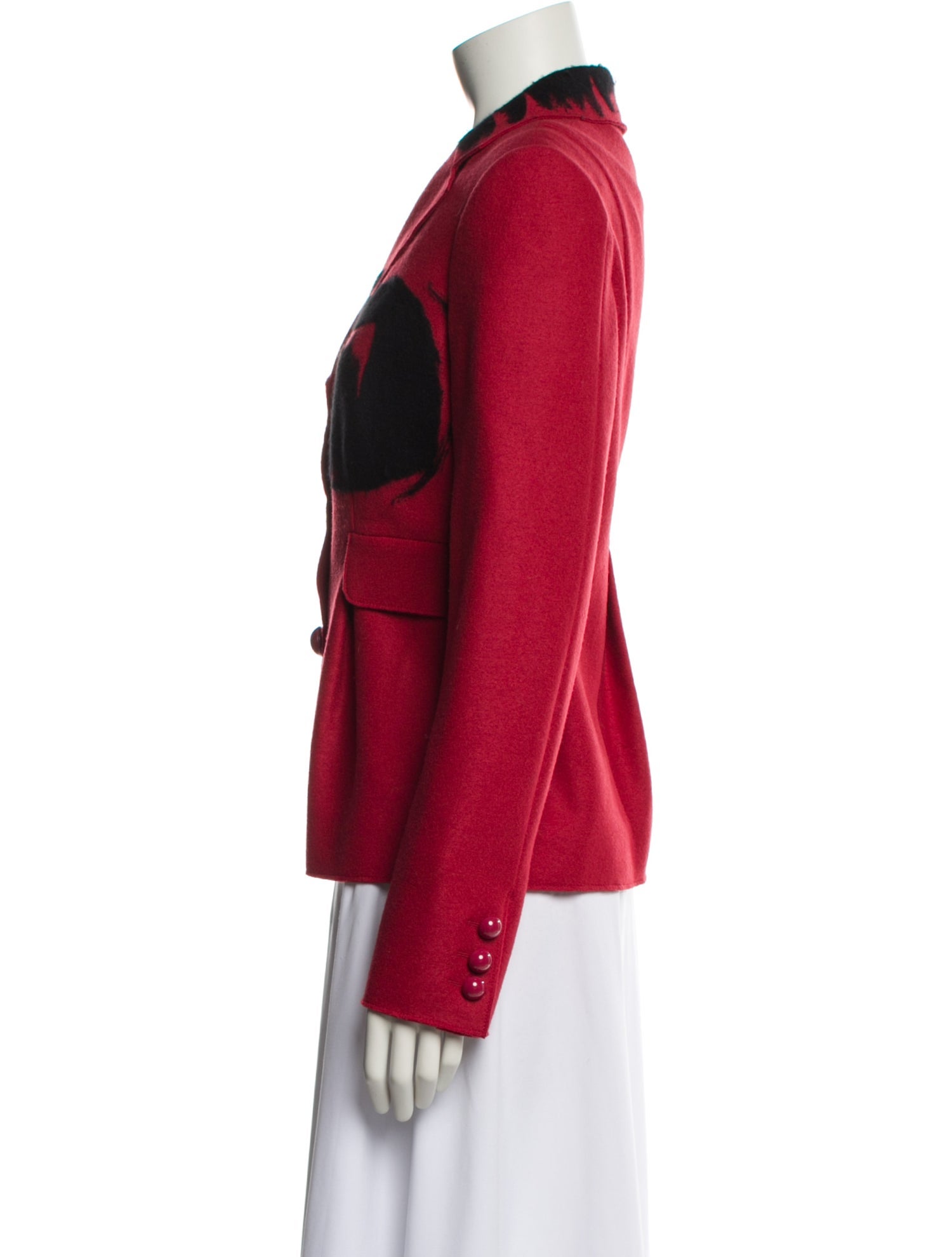 Moschino Cheap and Chic Virgin Wool Evening Jacket