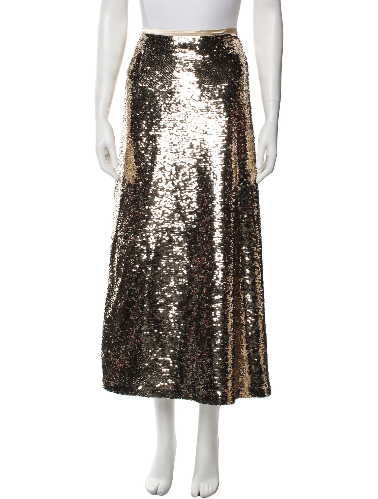 Marie Oliver Sequin Embellishments Midi Length Skirt
