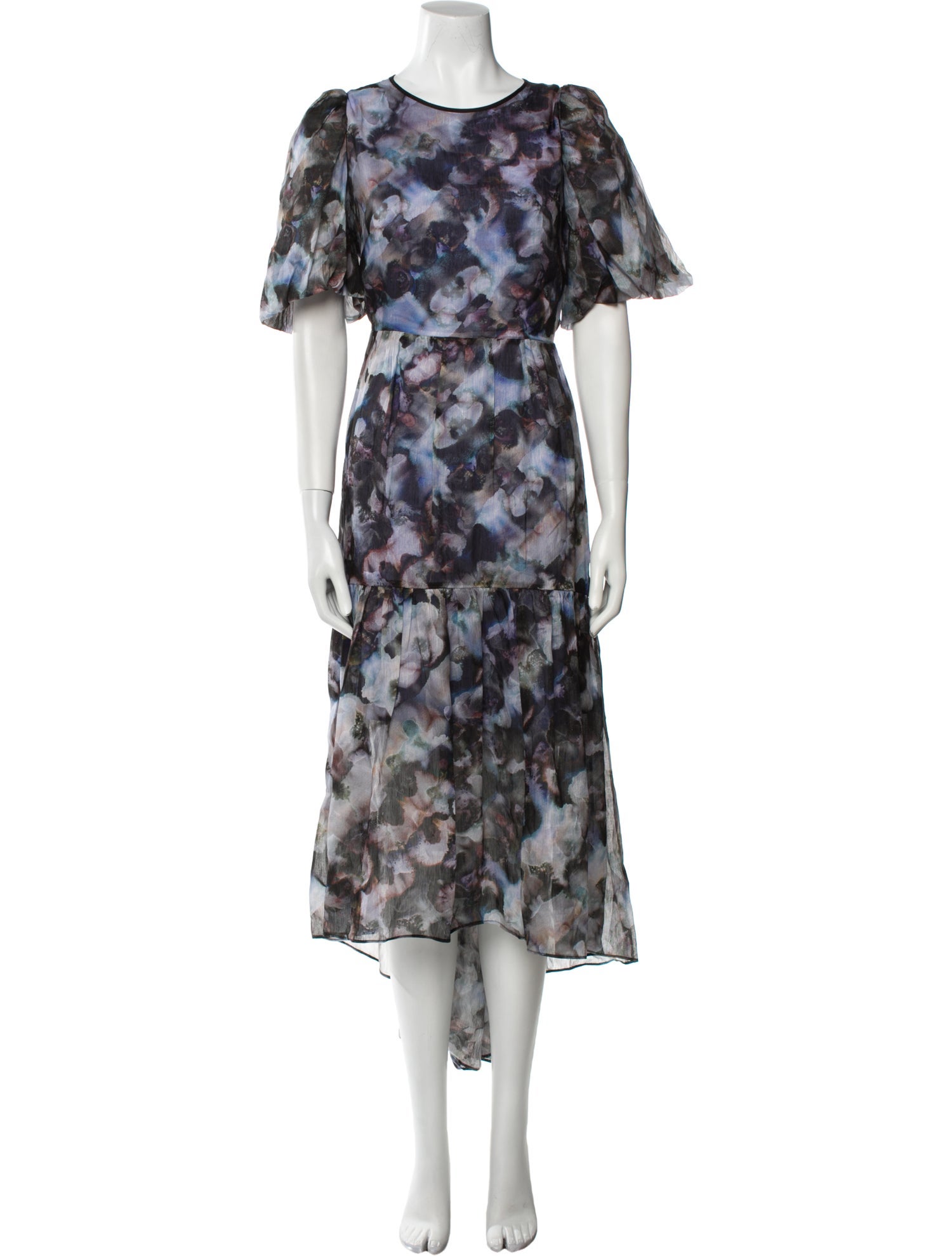 Marie Oliver Linen Midi Length Dress w/ Tags