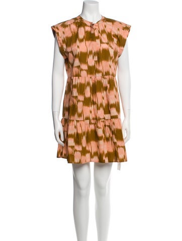 Marie Oliver Dresses Printed Mini Dress US 16 | XXL