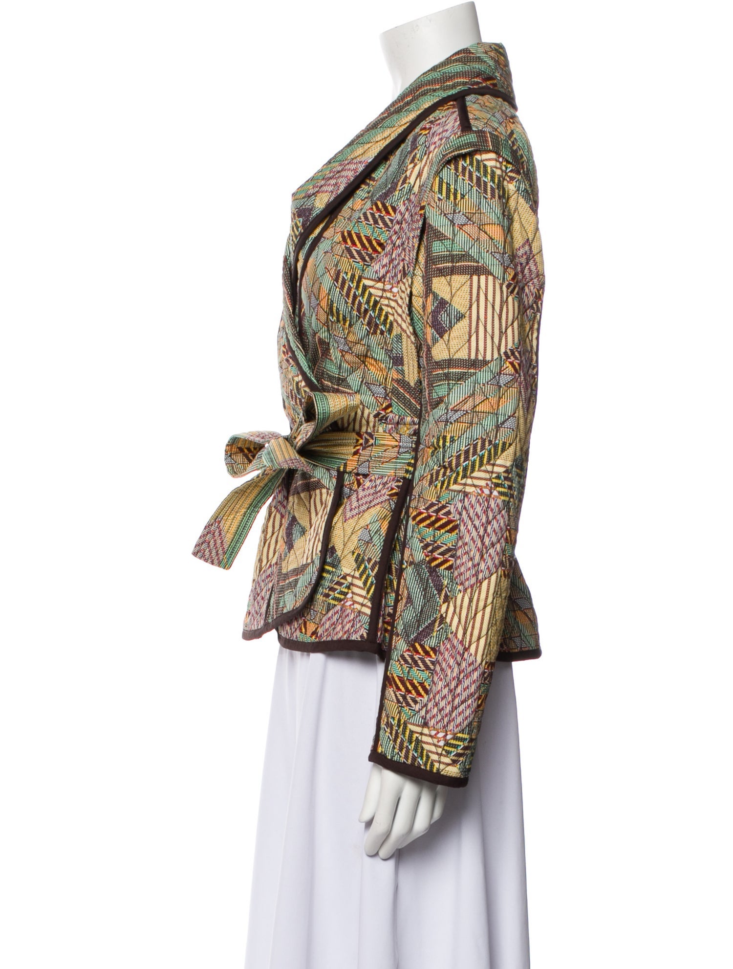 Marie Oliver Printed Jacket