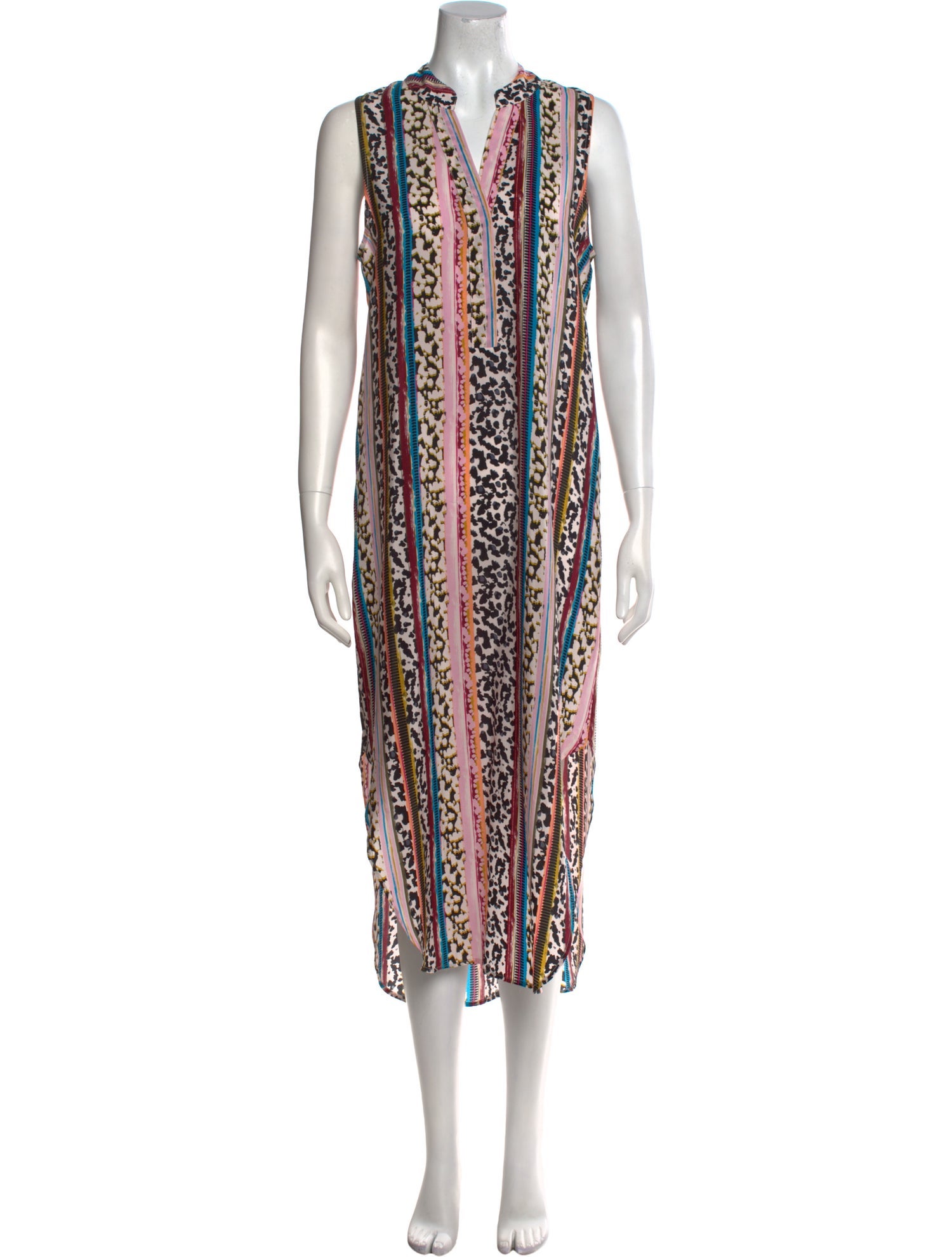 Marie Oliver Silk Midi Length Dress