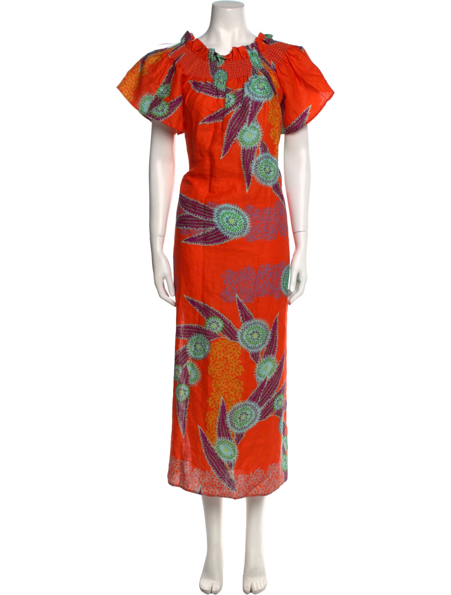 Marie Oliver Linen Long Dress w/ Tags