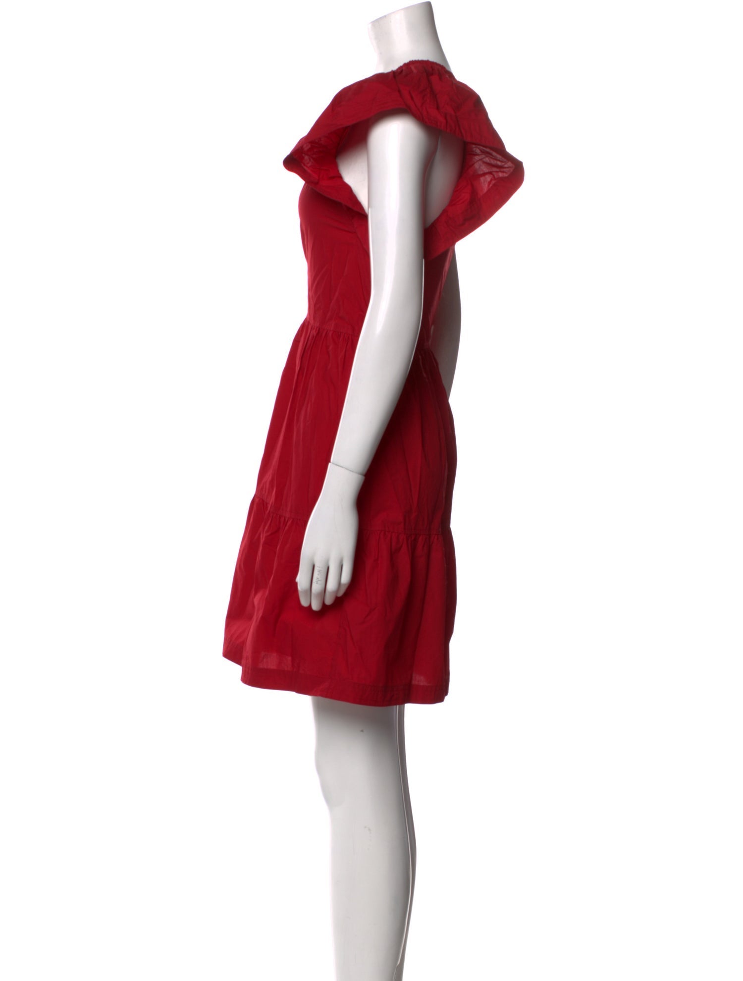 Marie Oliver Crew Neck Mini Dress