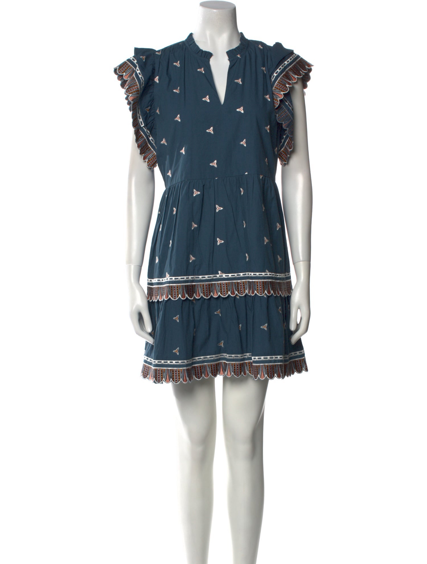 Marie Oliver Printed Mini Dress