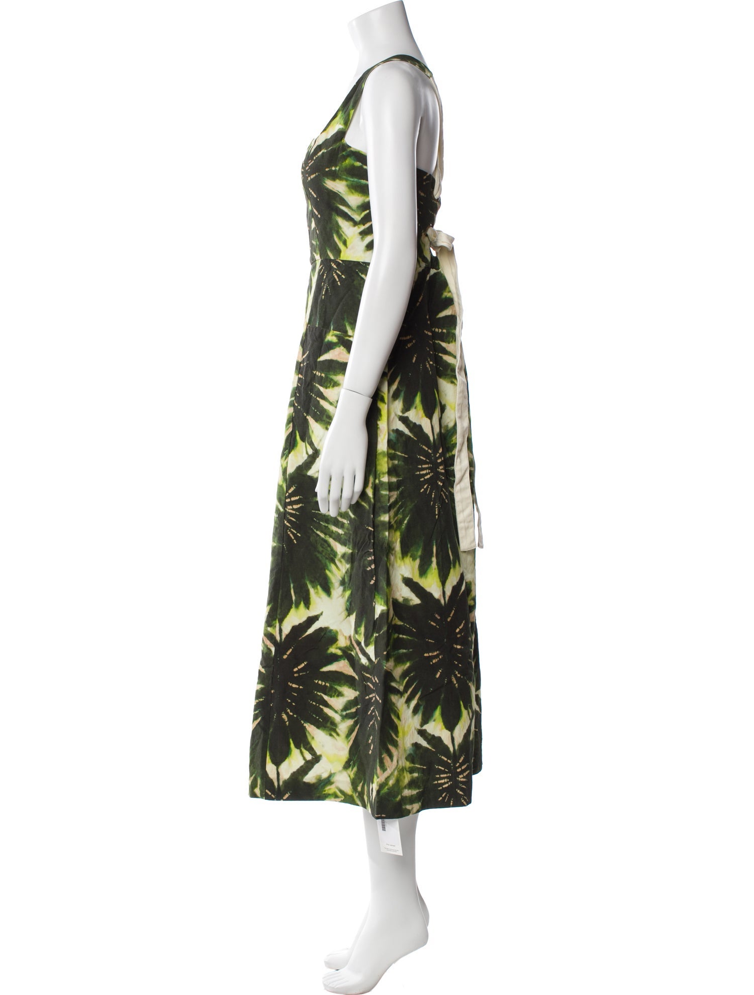 Marie Oliver Floral Print Midi Length Dress