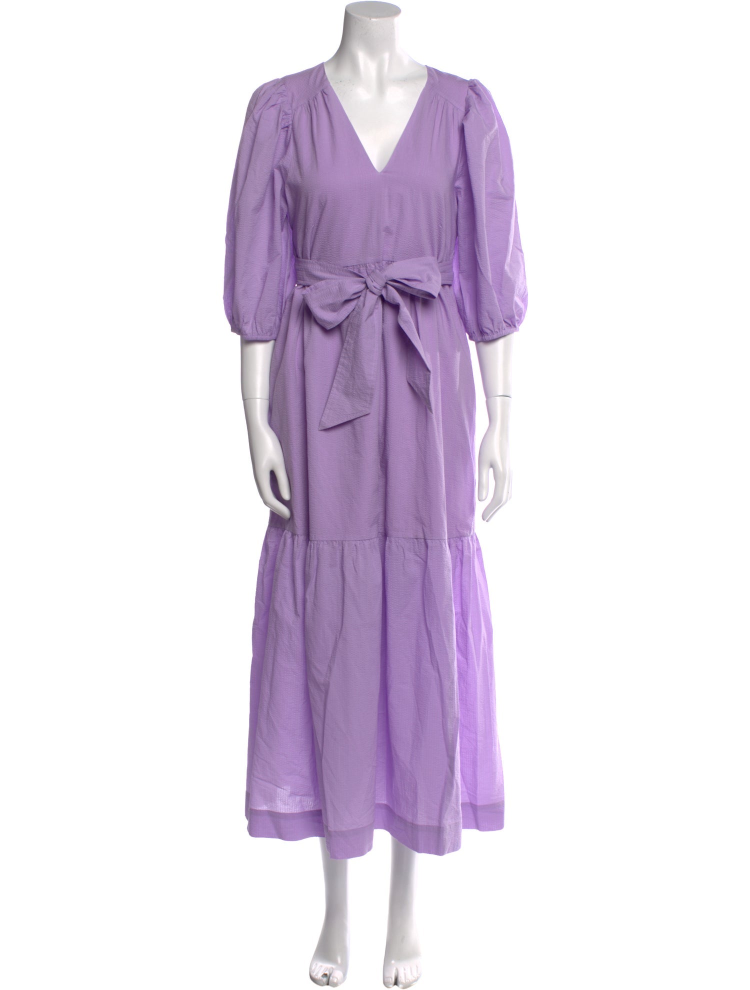 Marie Oliver V-Neck Long Dress