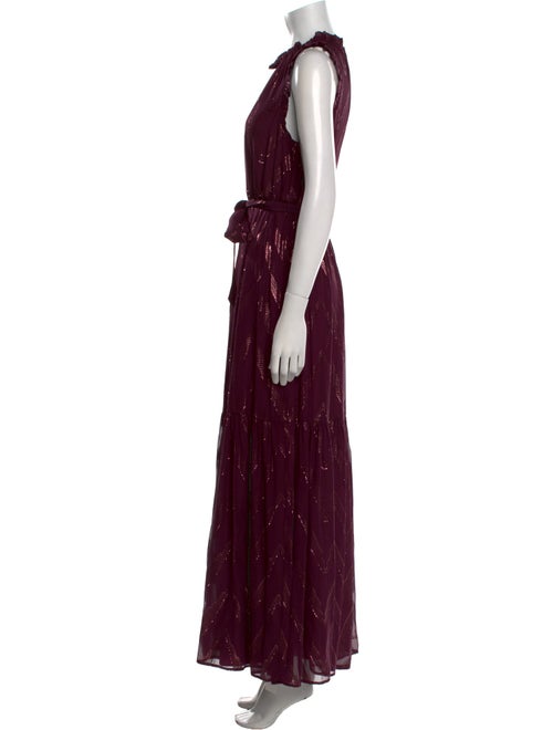 Marie Oliver Silk Long Dress