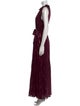 Marie Oliver Silk Long Dress