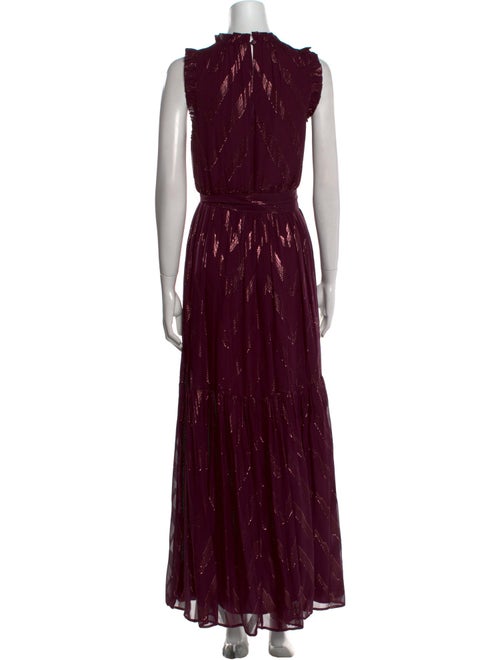 Marie Oliver Silk Long Dress