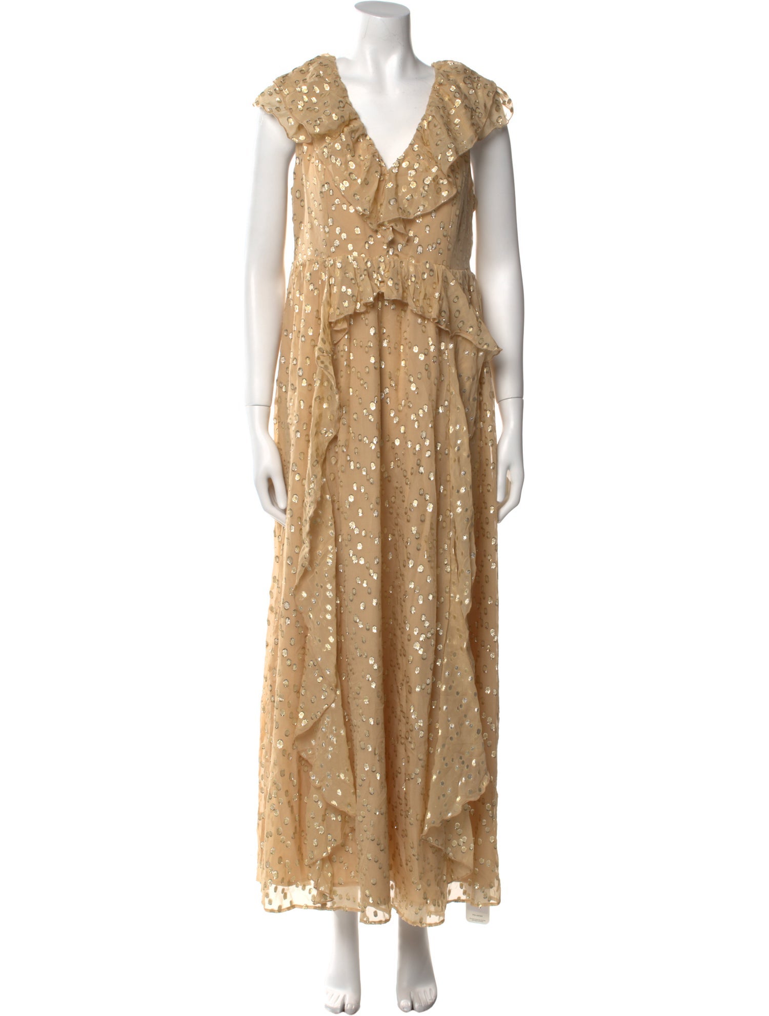 Marie Oliver Silk Long Dress