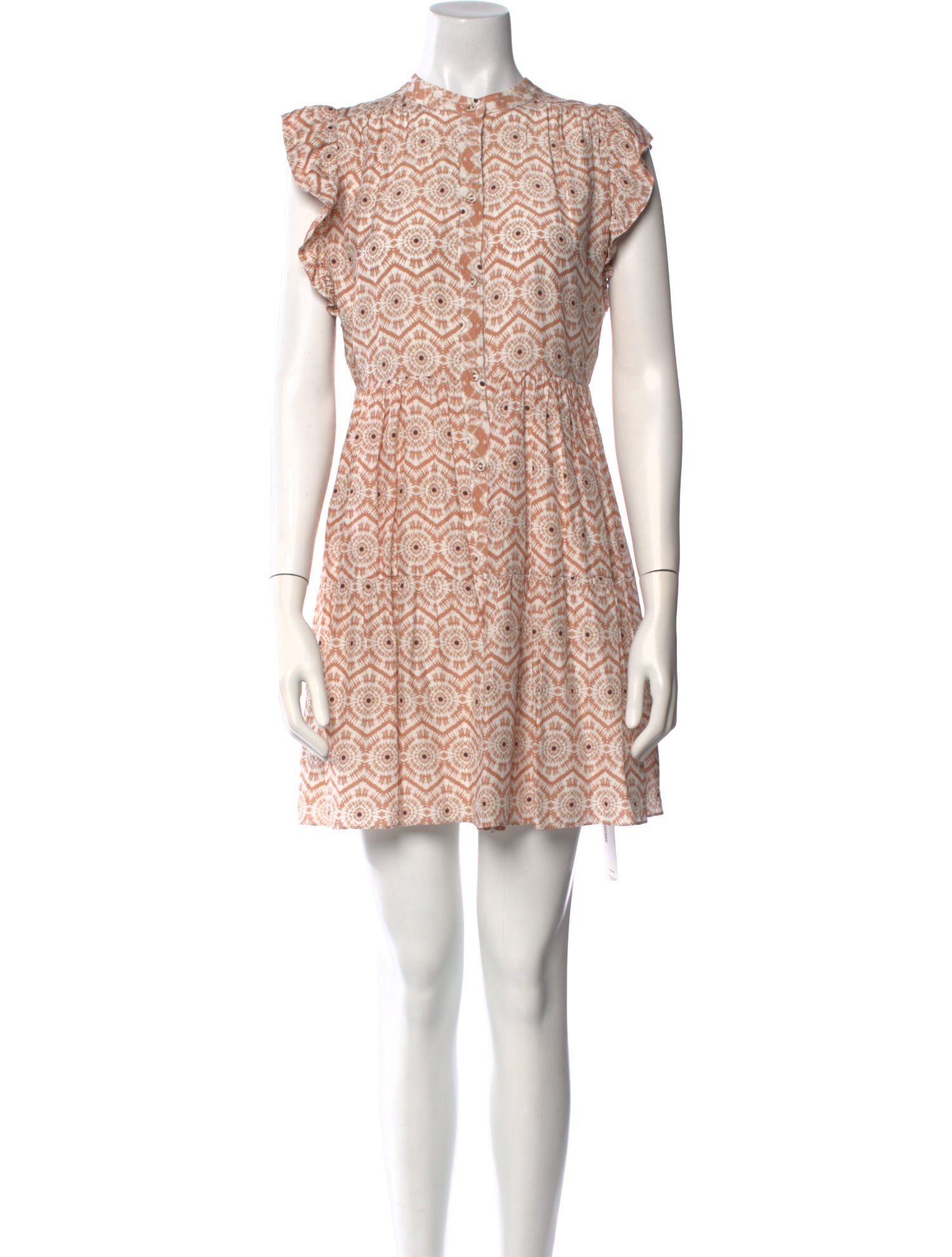 Marie Oliver Printed Midi Length Dress