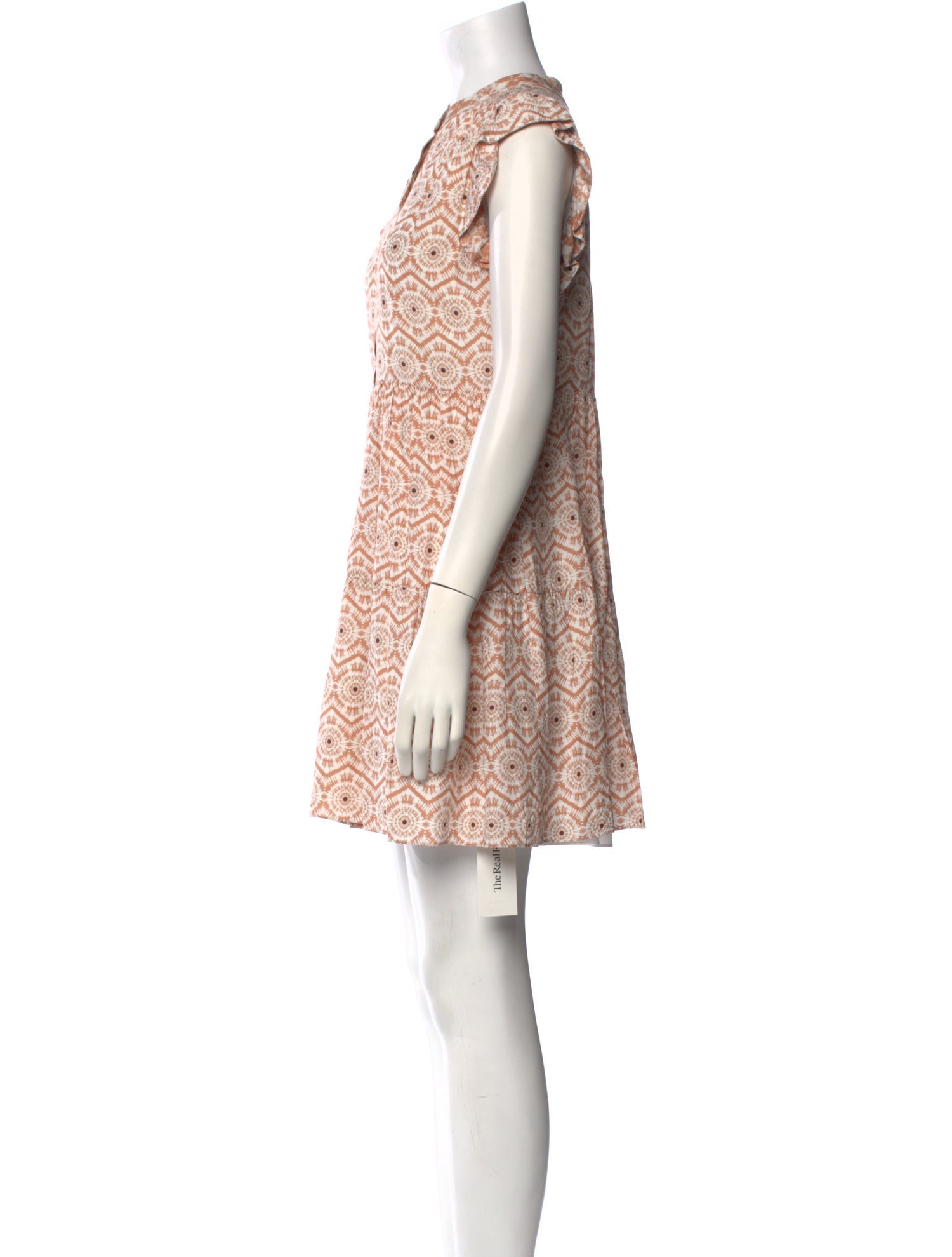 Marie Oliver Printed Midi Length Dress