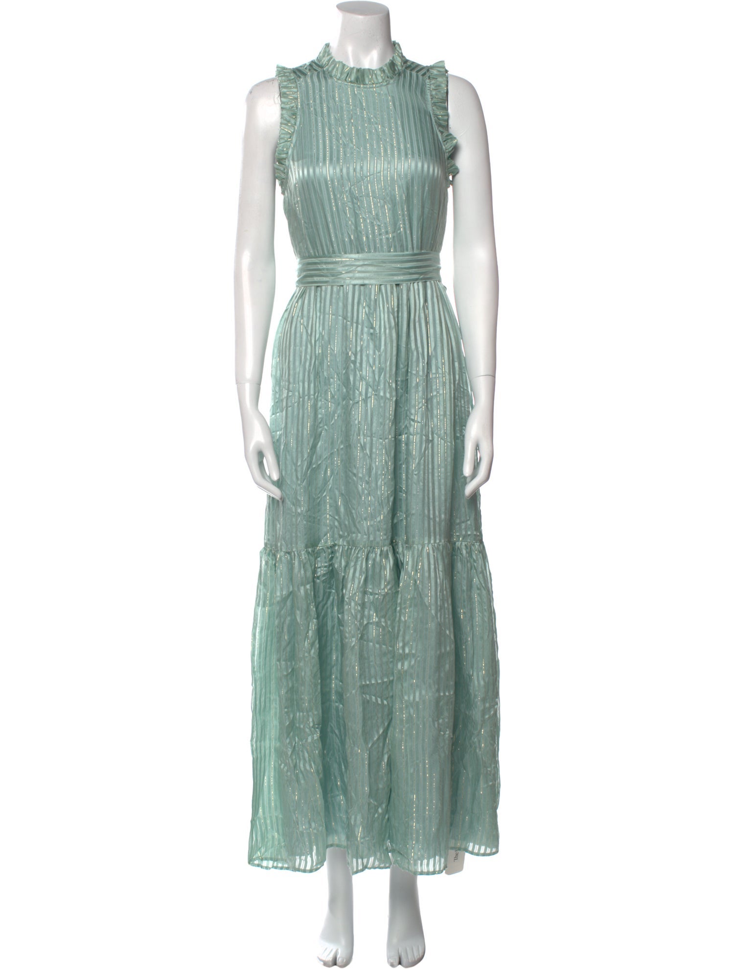 Marie Oliver Silk Long Dress
