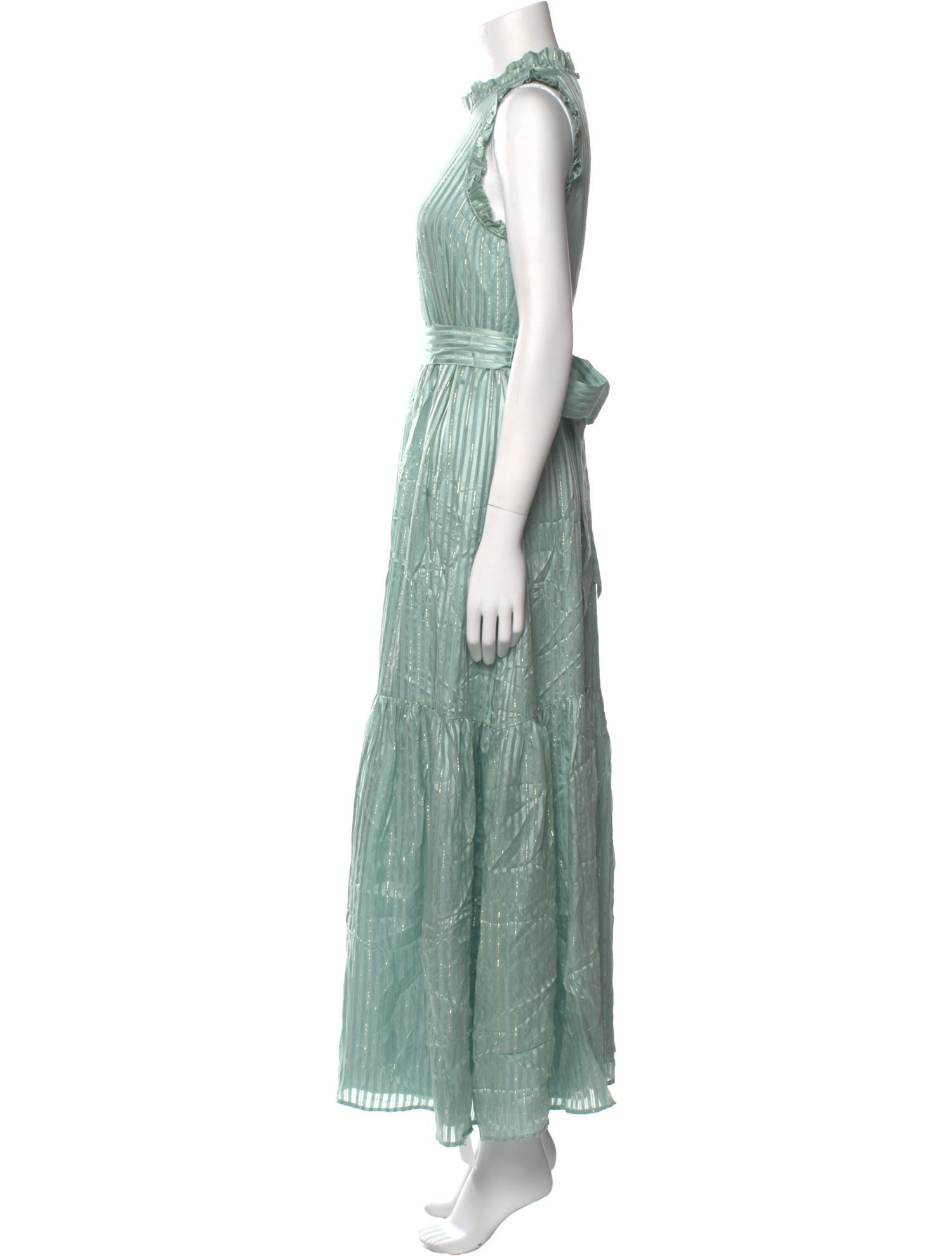 Marie Oliver Silk Long Dress