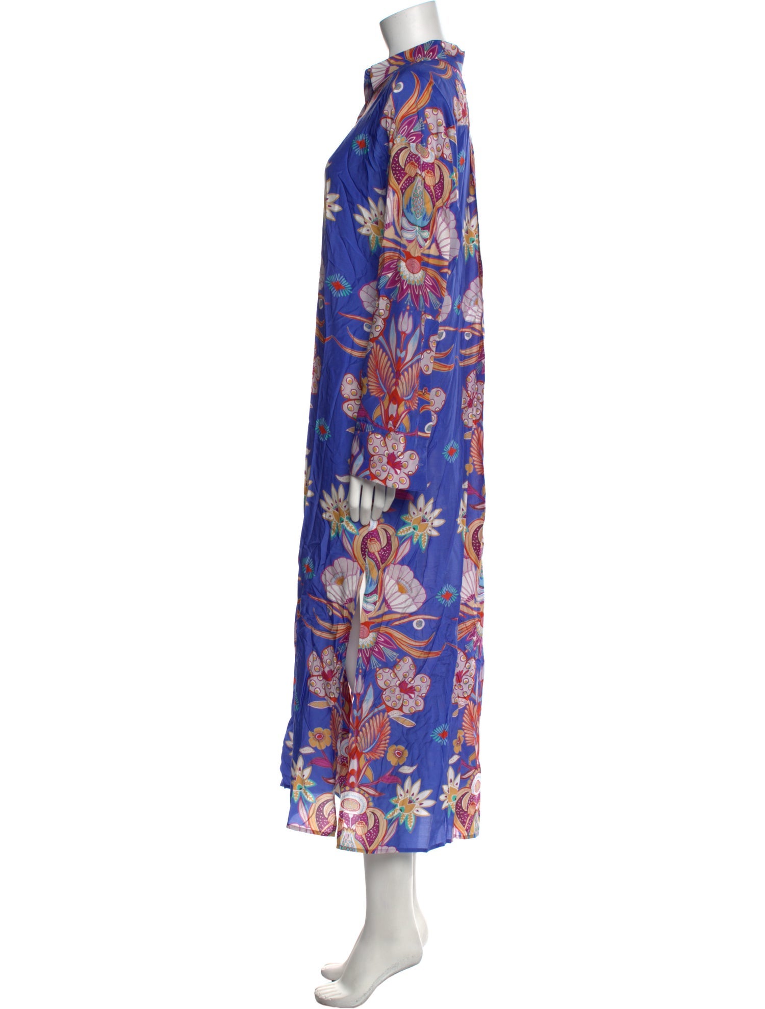 Marie Oliver Floral Print Long Dress