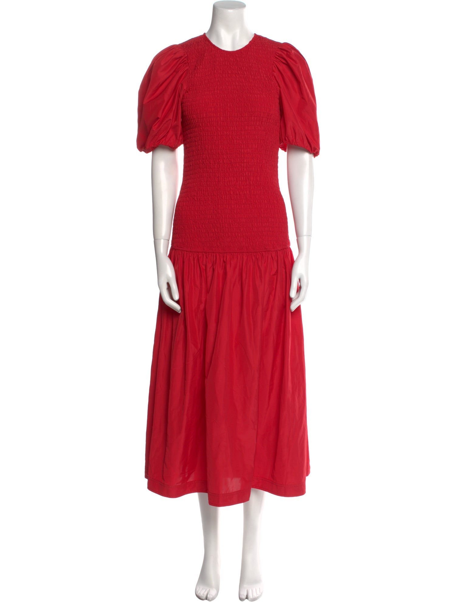 Marie Oliver Crew Neck Long Dress